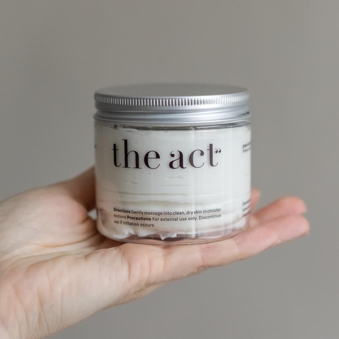 Твердое масло для тела с виноградом the act