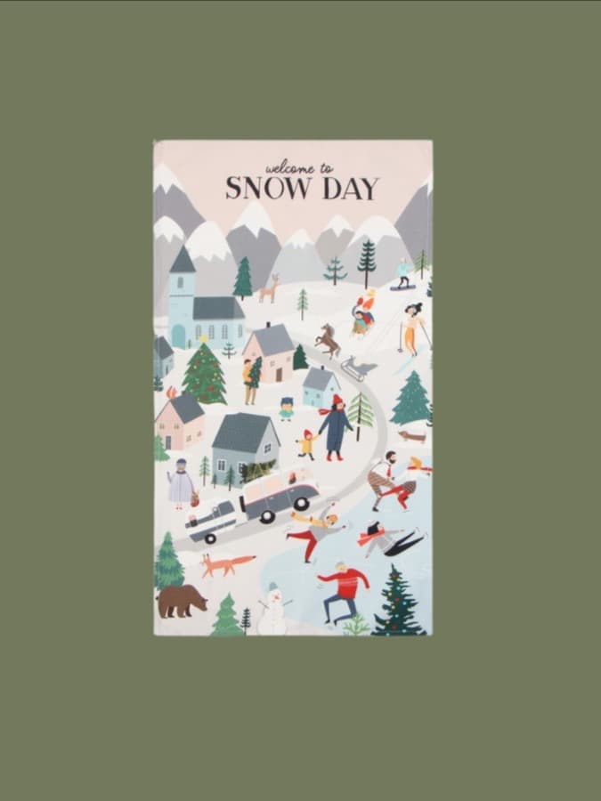 Полотенце Snow day