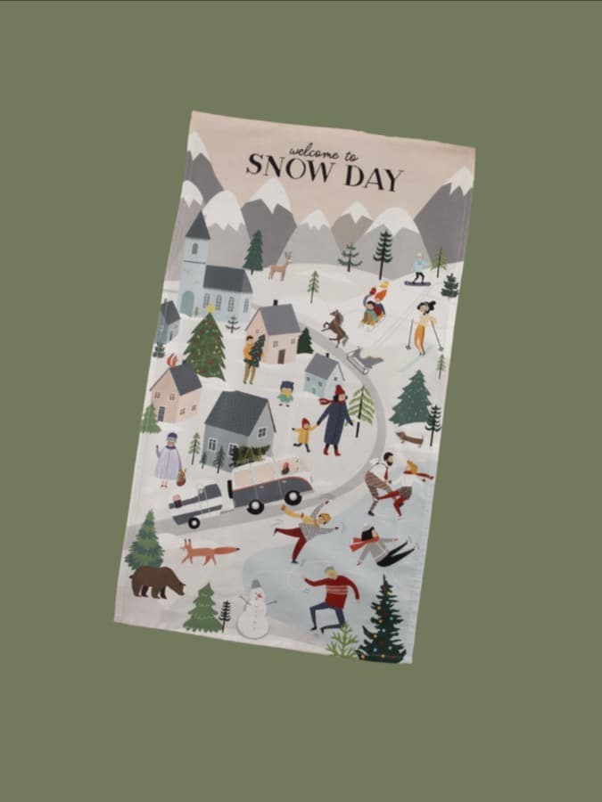 Полотенце Snow day