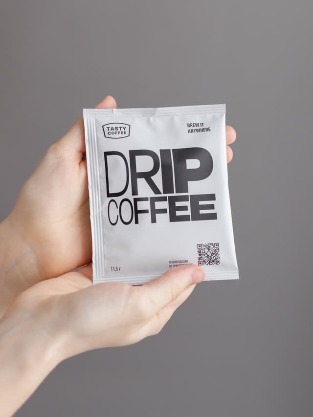 Дрип-пакет Tasty Coffee белый