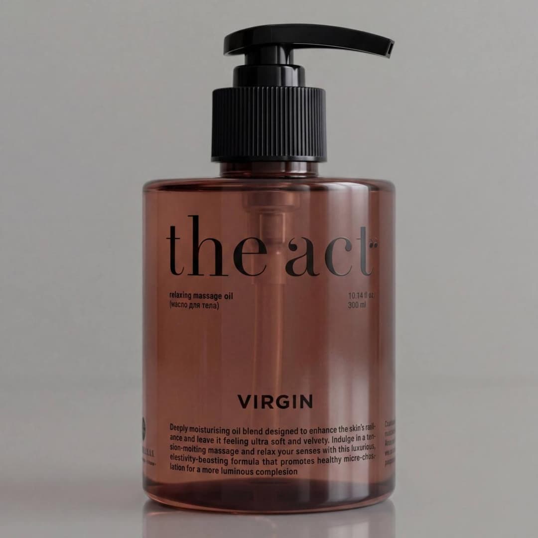 Масло для массажа тела парфюмированное VIRGIN the act