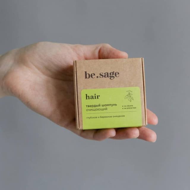 Be.Sage Твердый шампунь